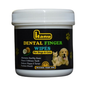 Dental finger wipes